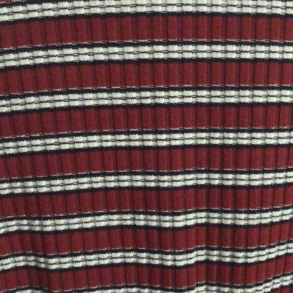 forever 21 red striped tie top - Picture 4 of 4